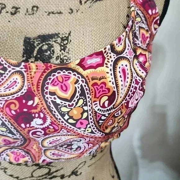 Atletha Paisley Print Swim bra  Size 4 - Picture 5 of 6